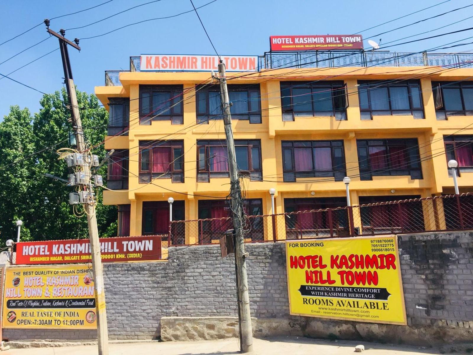 Hotel Kashmir Hill Town Srīnagar Exterior foto